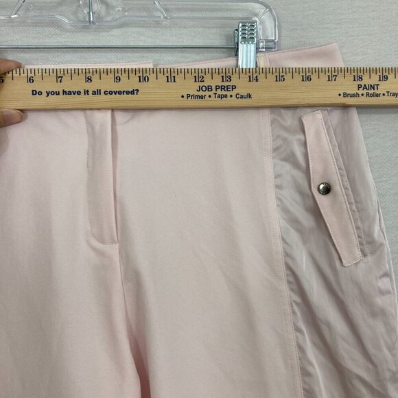 Tail Light Pink Lace Detail Soft Lightweight Activewear Capri Pants size 14 Golf - Picture 6 of 11